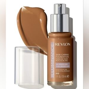 🍒✨ Revlon Illuminance Skin-Caring Foundation 513 Toast 🌟